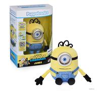 WOW! STUFF Minions Palm Puppetronic - James | Interactive Minion Toy with 40+ Sounds and Actions | Blinking Eye | Secret Buttons | Pairs with Henry and Dick | Official Licensed Toy for Kids Age 6+