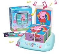 WOW! STUFF Peppa Pig Musical Puzzle Blocks | Pre-School Learning Toy That Plays 6 Nursery Rhyme Songs | for Toddlers Both Girls and Boys 2, 3, 4