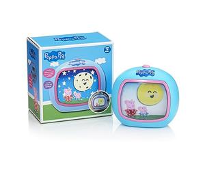 WOW! STUFF Peppa Pig Sleep Trainer | Pre-school Sleeping Aid | Lights and Sounds | For Toddlers both Girls and Boys 3, 4 and 5 years old, Multicolor