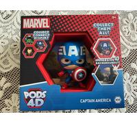 WOW Pods 4D Connectable Collection - Marvel Captain America NEW FREE UK P&P
