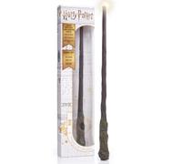 WOW! STUFF - Ron Weasley Lumos Wand Light up 14 Inches, Harry Potter Wands and Wizarding World Gifts, Toys and Collectables, Role Play or Dress-up Costume Accessory for Kids, Ages 8 Plus, Brown