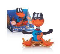 WOW! STUFF Space Jam: A New Legacy Drop 'n Pop Daffy Duck | Basketball Toy with Pop-up Plush | Official Film Collectables, Toys and Gifts for Boys and Girls, Aged 5+