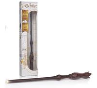WOW! STUFF Wand Light up Harry Potter Official Wands and Wizarding World Gifts, Toys and Collectables Role Play and Dress-up Costume Accessory for Fans, Girls and Boys, Brown, 14 inches