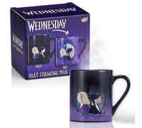 WOW! STUFF Wednesday Official Heat Changing Mug of Wednesday and Enid | Heat reveals the Nevermore dorm Window | Official gift Mug for Fans of the Wednesday Series on Netflix