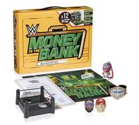 WOW! STUFF WWE Money in the Bank Mega Mystery Pack, 10+ Surprises | Advent style briefcase with Thumb War Superstars, Ring, Rey Mysterio Bag Tag, Slap Band, and stickers for kids age 6+