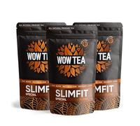 WOW TEA: 3 x Limited Edition SlimFit Tea - Special Cocoa Infusion - Innovative Premium Tea with Cocoa and Black Tea, 450 g