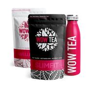 WOW TEA: Biofit Active - SlimFit and Wellness Tee + Thermos Flask - Pink