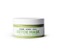 WOW TEA Detox Matcha & Clay Face Mask - Skincare face mask for visible effect after first use | Green Face Mask with Matcha Green Tea, Clay, Lemongrass, Aloe Vera, Squalane, Almond Oil - 100 ml