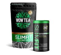 WOW TEA: Happy Belly Team - Mint SlimFit Tea + SlimFit SuperGreen
