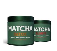 WOW TEA Premium Matcha Detox & Premium Matcha Slimfit: 100% Natural Detox & Waist-Slimming