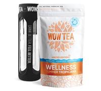 WOW TEA: Summer Wellness Tea and Tea Bottle with Strainer Black B0DBV68K8L
