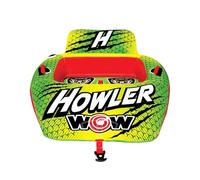 WOW World of Watersports Howler 1 or 2 Person Inflatable Cockpit Towable Tube for Boating, 20-1030