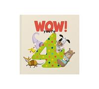 WOW! You're Four birthday book