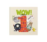 WOW! You're One: Happy Birthday Gift Book with an Envelope That Can Be Sent As a Card