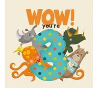 WOW! You're Three birthday book
