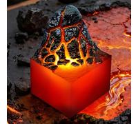 Wowagoga Dungeon Tiles Terrain Building Accessories, Warlock Tiles Volcanic Platform Resin Terrain for Tabletop Role Playing Scenes
