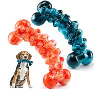WOWBALA Dog Toys for Aggressive Chewers - Super Chewer Dog Toy for Large Dogs - Durable Tough Chew Toy - Indestructible Dogs Toys for Medium, Large Breed