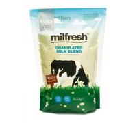 Wowboxme Milfresh Granulated Milk 500g || Alternative to Fresh Milk (Pack of 6, Silver)