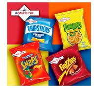 Wowboxme Smiths Savoury Snacks Selection Choose From 5 Choices. Chipsticks SV, Spicy Tomato Snaps, Frazzles Crispy Bacon, Bacon Fries and Scampi Fries 24g to 37g Packs