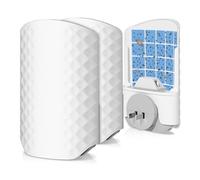 WowCatch Flying Insect Trap for Indoors, Bug Killer Light Trap for Fruit Flies, Gnats, Moths, and Houseflies, 2 Devices + 8 Refills, Best Fly Traps for Home, Kitchen, Bedroom, Plant Area, Garages