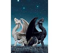 WOWDECOR 5D Diamond Painting Kits, Dragons Game of Thrones Star Animals Full Drill DIY Diamond Art Cross Stitch Paint by Numbers