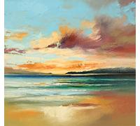 WOWDECOR Paint by Numbers for Adults Beginner Kids, Number Painting - Monet Sky Sea Landscape 40x40 cm - Wall Art Gifts (Monet, No Frame)