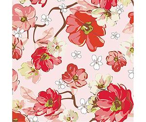 WOWDECOR Paint by Numbers Red Cherry Blossoms for Kids Ages 8-12 Teens with Frame
