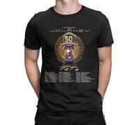 wowdewwe3a3 Freedom-Tour-2024-Journey-Rock-Band-Merch-T-Shirts-for-Wo50th-anniversary-Novelty-100 Black