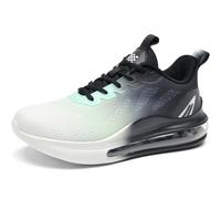 WOWEI Trainers Men Running Shoes Air Cushion Sports Shoes Tennis Training Walking Gym Athletic Fitness Fashion Casual Sneakers Trainers for Men Breathable Lightweight Outdoor Shoes (Shoes-25, 6UK)