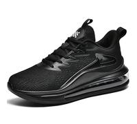WOWEI Trainers Men Running Shoes Air Cushion Sports Shoes Tennis Training Walking Gym Athletic Fitness Fashion Casual Sneakers Trainers for Men Breathable Lightweight Outdoor Shoes (Shoes-20, 6.5UK)