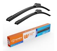 WOWIPER Silicone Wiper Blades 26 18 Replacement for Toyota Camry 2017 2016 2015 2014 2013 2012/Honda Civic 2020-2016/Jeep Cherokee 2020-2014 +More OEM Quality Windshield Wiper Blades(Set of 2)