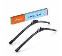 WOWIPER Wiper Blades 24" + 24" Automotive Replacement Windshield Wiper Blades for My Car Premium All-Seasons OE Quality Wipers for front windshield(Set of 2)