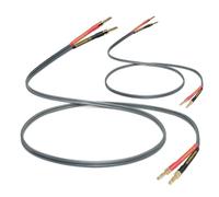 WOWLED Bi-Wired OFC Speaker Cable with Banana Plugs, 2 Pack 12AWG 4m HiFi Cold Welding Oxygen Free Copper Speaker Wire Cable with Plated Banana Plugs for Audio Home Theater