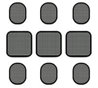 Wowlela Replacement Gel Pads,9Pcs Self-Adhesive Replacement Gel Electrodes Pads, Reusable Gel Pads for All Abdominal Belts, Relieving Various Types of Pain