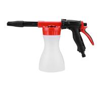 Wowlela Snow Foam Gun Sprayer, 900ml Snow Foam Pump Sprayer with Anti-Slip Handle, Adjustable Car Cleaning Lance for Soap Fertiliser Fit Universal Hose for Pets, Car Washing, Garden Watering