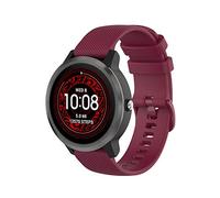 Wownadu 20mm Band Compatible for Garmin Venu Sq 2 / Venu Sq/Venu Strap | Silicone Wristband, Women Men, for Garmin Vivoactive 6 / 5 / 3, Vivomove 3 / Trend / Sport / Style