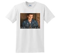 wowoAOreww Brett Young T Shirt self Titled Vinyl cd Cover Small Medium Large XL White