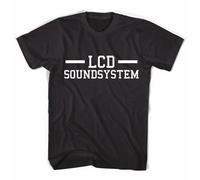 wowoAOreww LCD Soundsystem T Shirt Unisex Colours Sizes Black