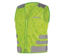 WOWOW - Kids Green Hi Vis Reflective School Safety Gilet Vest with Pockets