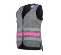 Wowow Lucy Full Reflective Gilet 3XL White / Pink