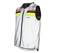 WOWOW - Mens Ladies Full Reflective Cycling Jacket High Visibility Sport Jacket