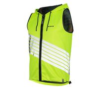 WOWOW - Mens Ladies Hi Vis Reflective Cycling Vest Yellow High Visibility Vest