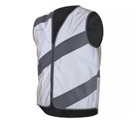 WOWOW - Mens Ladies Roadie Yellow Hi Vis Full Reflective Cycling Vest