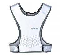 WOWOW - Mens Ladies Yellow Full Hi Vis Reflective Running Vest Mesh Lining