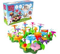 Wowow My Play House Secret Garden Age 3+ | Over 100 Pieces Make Your Own Flower Show With Multiple Designs | Creative Building Garden Toy | Arts Ans Crafts Set For Kids | Ages 3+