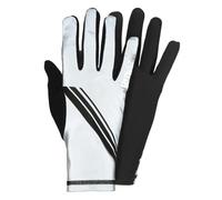 Wowow - Silver Fully Reflective Hi Vis Cycling Touchscreen Gloves