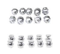 wowowo 10pcs Brake Cable Adjuster Clamp Lock Screw Bolt Bicycle Moped MTB Mountain Bike