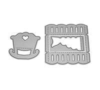 WOWOWO 3D Baby Cot Metal Cutting Dies Stencil DIY Scrapbooking Album Stamp Paper Card Embossing Craft Decor