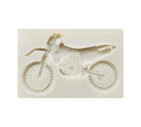 WOWOWO 3D Motorcycle Silicone Molds Sugarcraft Cake Decorating Fondant Mold DIY Baking