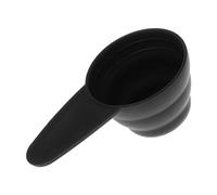WOWOWO Food Grade Plastic Measuring Spoon With Scale Coffee Scoop Baking Utensils Milk Powder Spoons,Black,Dimensions: 9.5x5x3.5cm